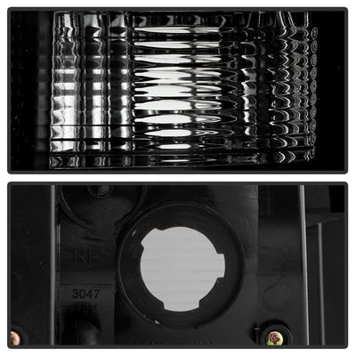 Spyder 07-13 Silverado (Will Not Work w/2010 921 Bulb)V3 Tail Lights Blk Smk ALT-YD-CS07V3-LBLED-BSM 5084095