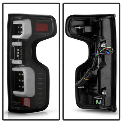 Spyder Chevy Silverado 19-20 (Do Not Fit Halogen Model) LED Tail Light Blk ALT-YD-CS19LED-BK 5087270