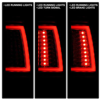Spyder Chevy Silverado 1500/2500 99-02 Version 2 LED Tail Lights - Black ALT-YD-CS99V2-LED-BK 5081865