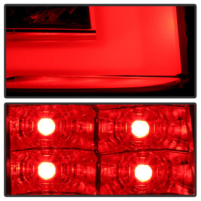 Spyder Chevy Silverado 1500/2500 99-02 Version 2 LED Tail Lights - Red Clear ALT-YD-CS99V2-LED-RC 5081872