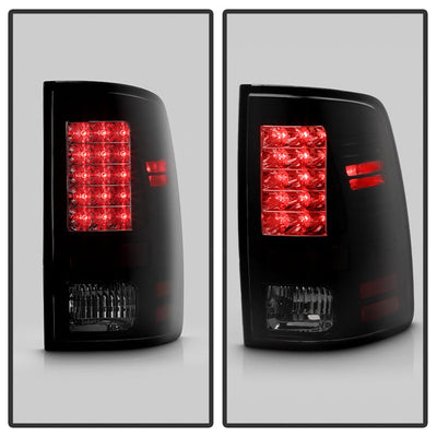Spyder Dodge Ram 02-06 1500/Ram 2500/3500 03-06 Euro Style Tail Lights Black Smoke ALT-YD-DRAM02-BSM 5078100