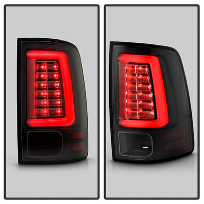 Spyder Dodge Ram 09-18 LED Tail Lights - All Black ALT-YD-DRAM09V2-LED-BKV2 (Incandescent Only) 5085917