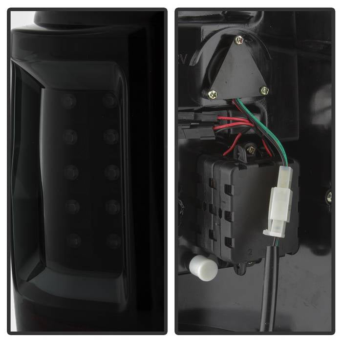 Spyder Ford F150 04-08 Styleside Tail Light V2 - LED - Black Smoke ALT-YD-FF15004V2-LBLED-BSM 5084187