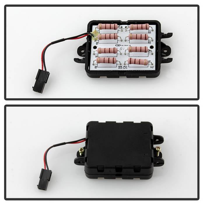 Spyder Ford F150 04-08 Styleside Tail Light V2 - LED - Black Smoke ALT-YD-FF15004V2-LBLED-BSM 5084187