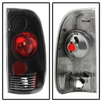 Spyder Ford F150 side 97-03/F250/350/450/550 Super Duty 99-07 Euro Tail Lights Blk ALT-YD-FF15097-BK 5003348