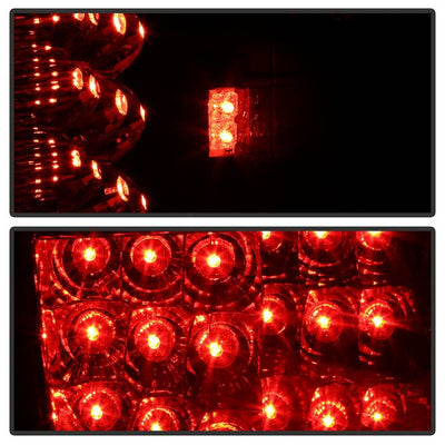Spyder Ford F150 Flareside 97-03 LED Tail Lights Black ALT-YD-FF15097FS-LED-BK 5003409
