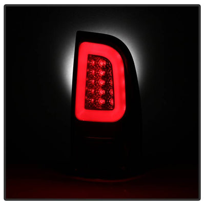 Spyder 97-03 Ford F150 Stylsd. F250 V3 Light Bar LED Tail Lights - Red/Clr ALT-YD-FF15097V3-LBLED-RC 5084453