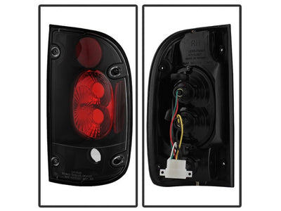Spyder Toyota Tacoma 01-04 Euro Style Tail Lights - Black (SKU #5007834)