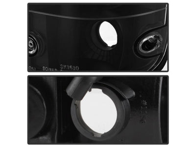 Spyder Toyota Tacoma 01-04 Euro Style Tail Lights - Black (SKU #5007834)