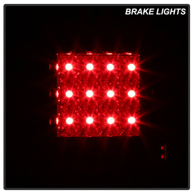 Spyder Toyota Tacoma 01-04 LED Tail Lights Smoke ALT-YD-TT01-LED-SM 5007889