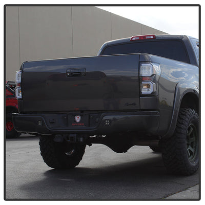 Spyder 07-13 Toyota Tundra V2 Light Bar LED Tail Lights - Black ALT-YD-TTU07V2-LB-BK 5085368