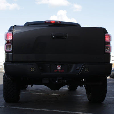 Spyder 07-13 Toyota Tundra V2 Light Bar LED Tail Lights - Black ALT-YD-TTU07V2-LB-BK 5085368