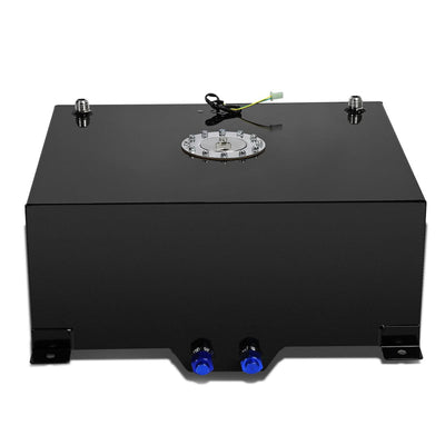 20 Gallon Aluminum Fuel Cell Gas Tank with Level Sender - Polished