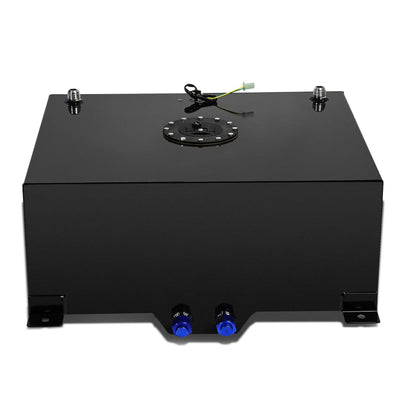 20 Gallon Aluminum Fuel Cell Gas Tank with Level Sender - Black