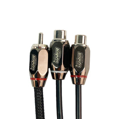 Audio Legion ALY-MFF | 1 ft RCA Adapter Cable - 1 Male to 2 Female
