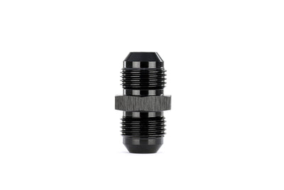 HPS Performance Products AN Male to Male Union Adapter, Aluminum, Black