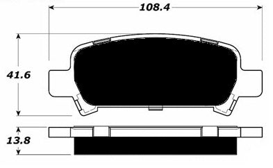 Porterfield Brake Pads for 2006 SUBARU BAJA