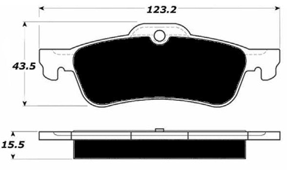 Porterfield Brake Pads for 2008 MINI Convertible