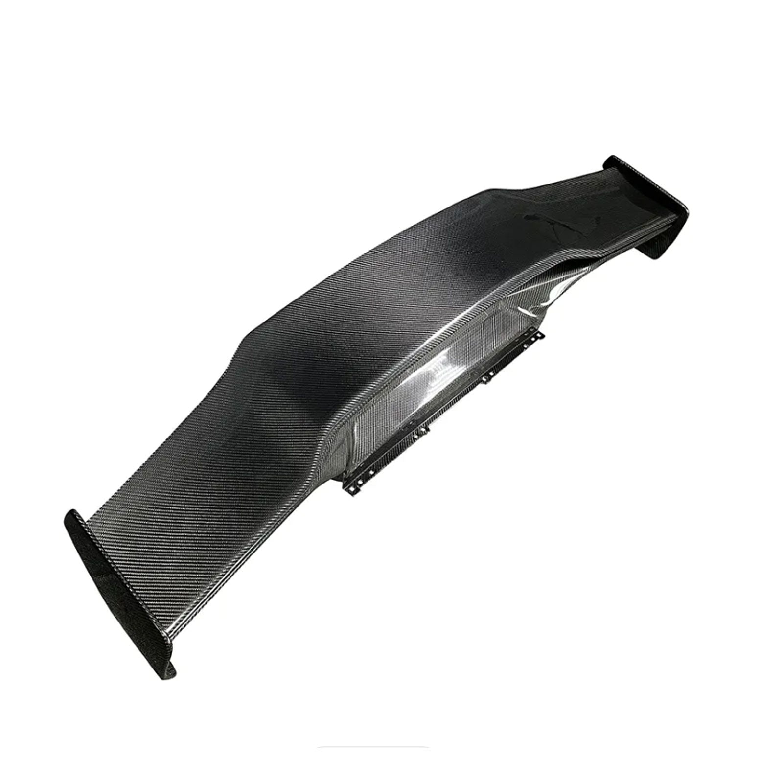 AP Style Dry Carbon Fiber Rear Wing with Base Panel for Lamborghini Huracan LP580 LP610 EVO