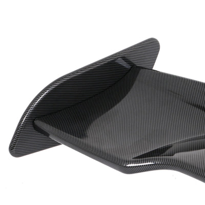Universal JDM GT Style Carbon Fiber Print Trunk Spoiler Wing Lip ABS