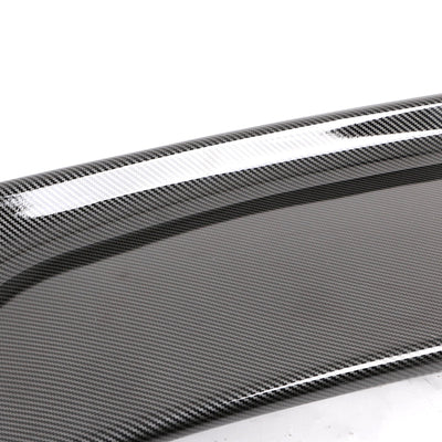 Universal JDM GT Style Carbon Fiber Print Trunk Spoiler Wing Lip ABS