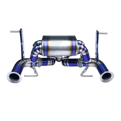 Titanium Valved Muffler Exhaust System for Lamborghini Aventador S LP740‑4 6.5L V12