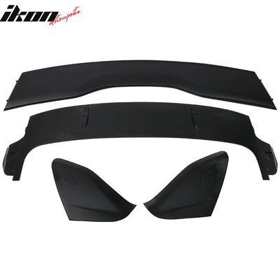 2012-2018 Ford Focus MK3 Hatchback RS Painted Rear Roof Spoiler Wing