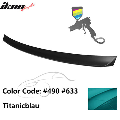 1999-2005 BMW E46 3-Series AC Rear Spoiler Black ABS