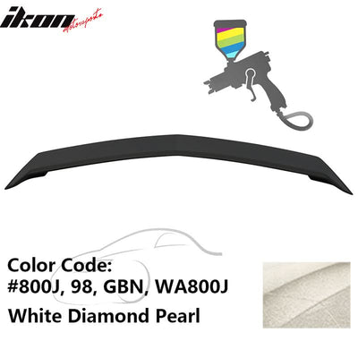 2016-2019 Cadillac ATS Sedan V Style Trunk Spoiler Wing ABS