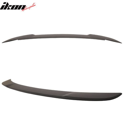 2015-2023 Dodge Charger SRT Hellcat Matte Black Trunk Spoiler Lip ABS