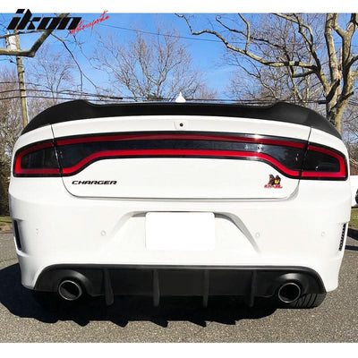 2015-2023 Dodge Charger V3 Style Rear Trunk Spoiler Wing ABS
