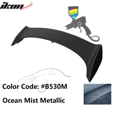 2006-2011 Honda Civic Painted Trunk Spoiler 3rd Brake LED Light ABS