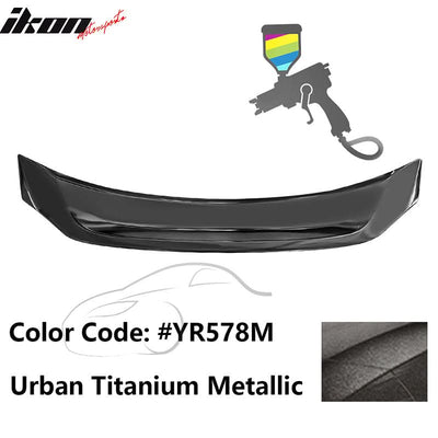 2016-2021 Honda Civic Sedan R Style Trunk Spoiler ABS