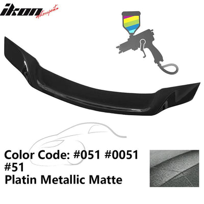 2008-2014 Benz W204 C-Class 4Dr R Style Trunk Spoiler A
