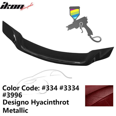 2008-2014 Benz W204 C-Class 4Dr R Style Trunk Spoiler A
