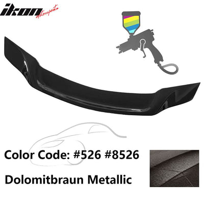 2008-2014 Benz W204 C-Class 4Dr R Style Trunk Spoiler A