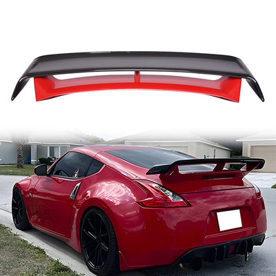 2009-2021 Nissan 370Z Coupe Rear Trunk Spoiler Ducktail Wing Lip ABS