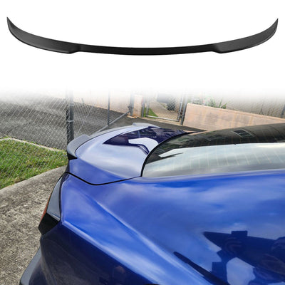 2022-2025 Subaru WRX D Style Unpainted Black Rear Trunk Spoiler ABS