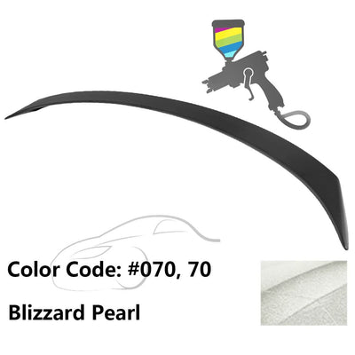2018-2023 Toyota Camry Flush Mount painted Rear Trunk Wing Spoiler