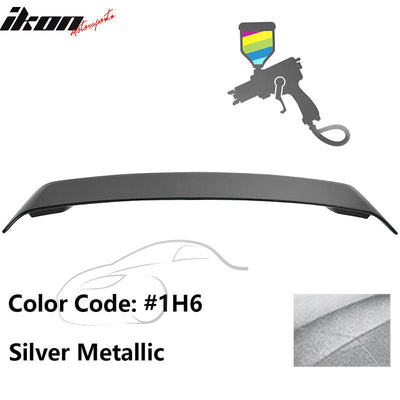 2009-2013 Toyota Corolla Painted #1H6 White Trunk Spoiler W/ LED Light