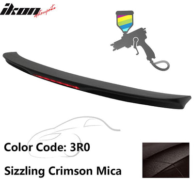 2014-2019 Toyota Corolla OEM Style Trunk Spoiler ABS Painted