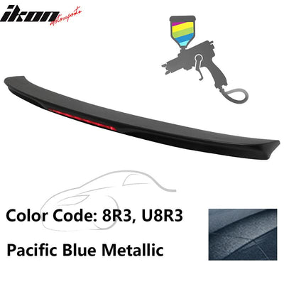 2014-2019 Toyota Corolla OEM Style Trunk Spoiler ABS Painted