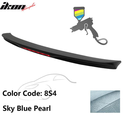 2014-2019 Toyota Corolla OEM Style Trunk Spoiler ABS Painted
