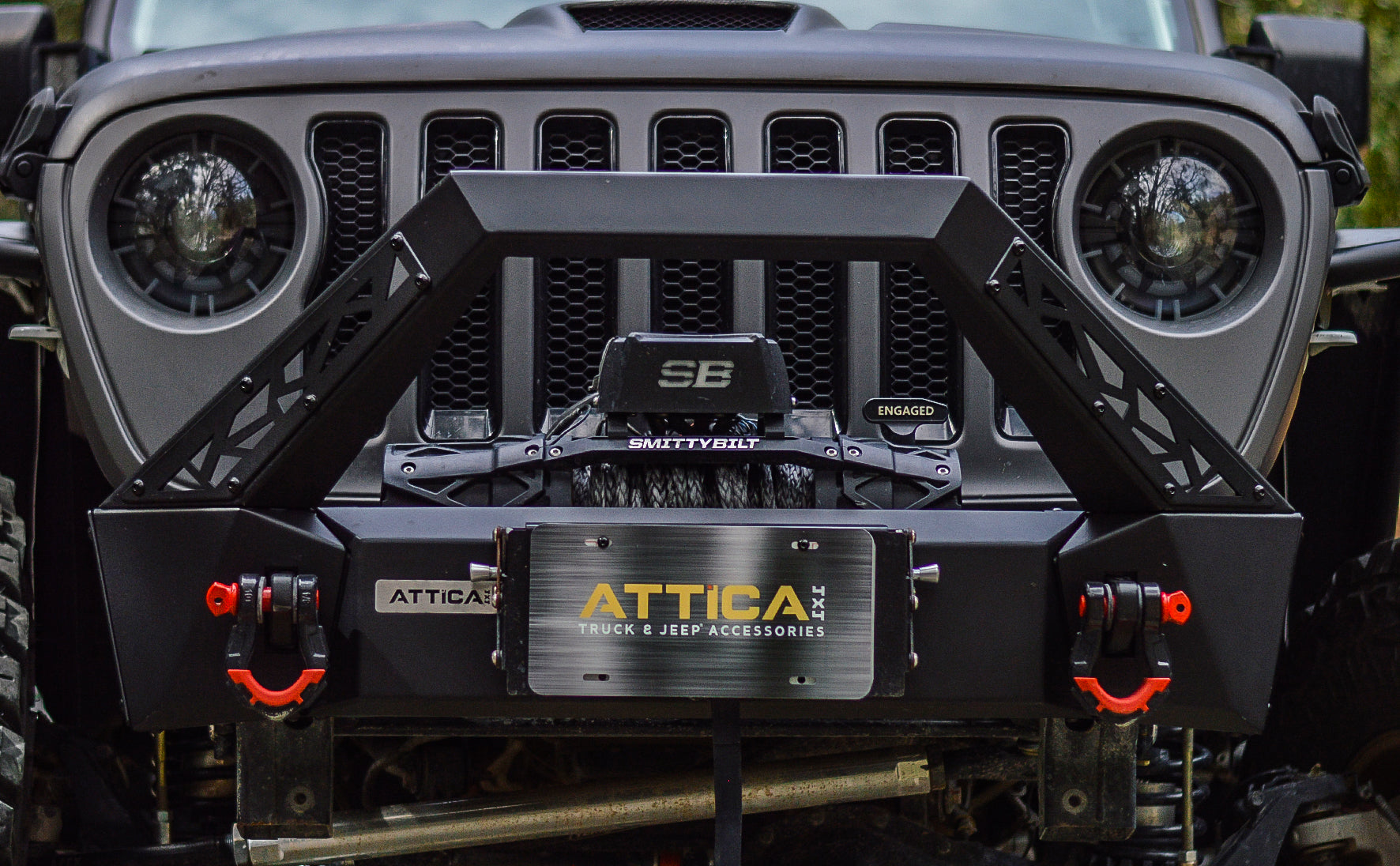 Attica 4x4 2018-2024 Jeep Wrangler JL Terra Series Front Bumper