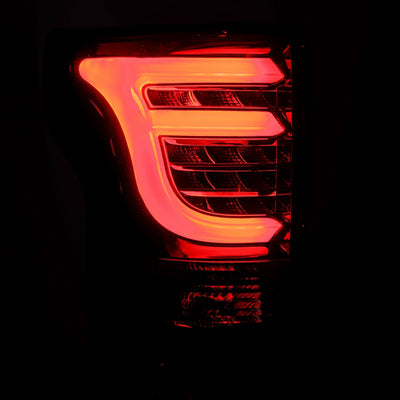 AlphaRex 15-20 Ford F150 PRO-Series LED Tail Lights Jet Black