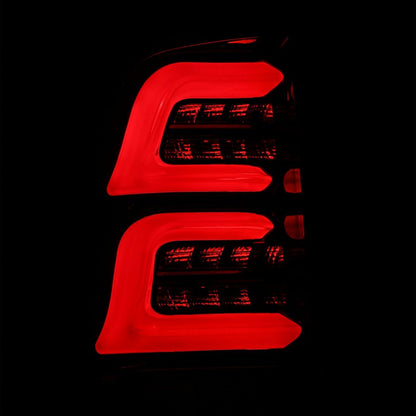 AlphaRex 97-03 Ford F150 / 99-16 F250/F350 Super Duty PRO-Series LED Tail Lights Red Smoke