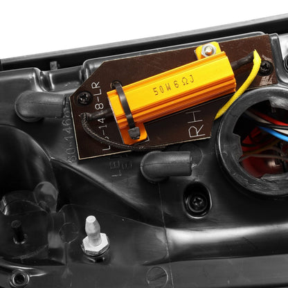 AlphaRex 97-03 Ford F150 / 99-16 F250/F350 Super Duty PRO-Series LED Tail Lights Red Smoke