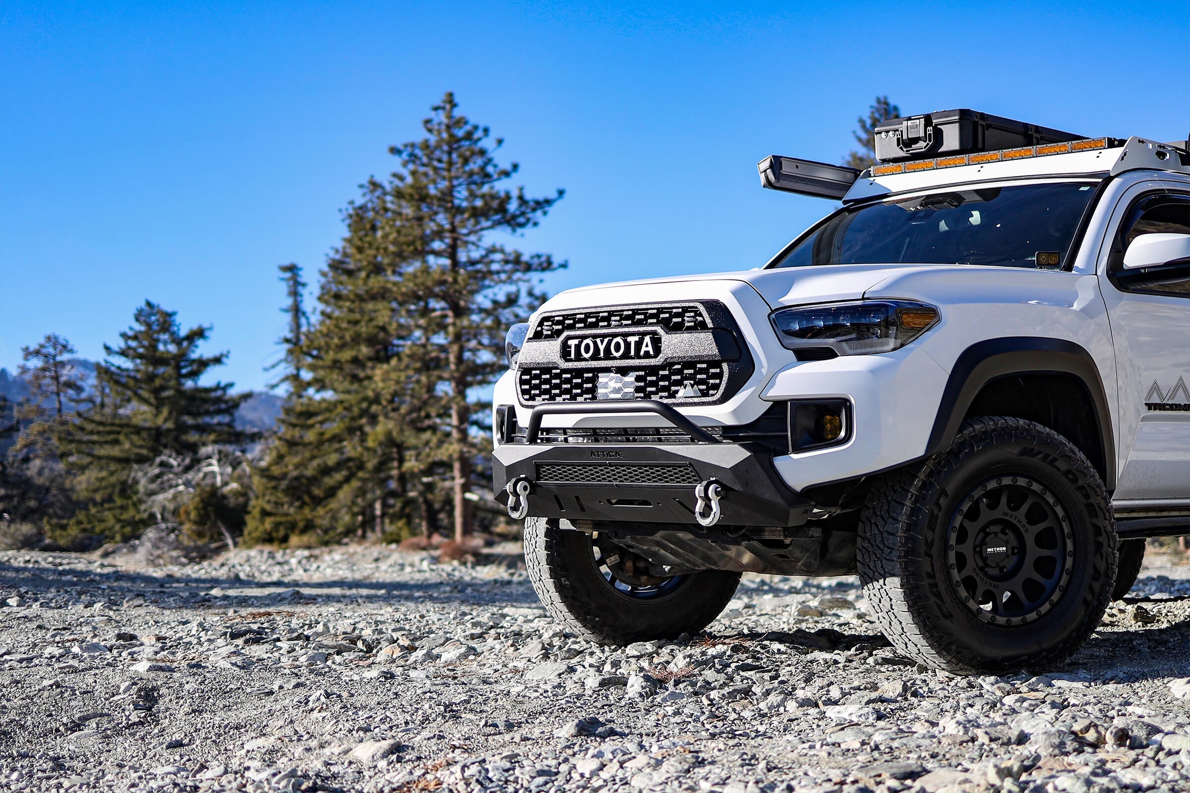 Attica 4x4 2016-2023 Toyota Tacoma Apex Series Stealth Front Bumper