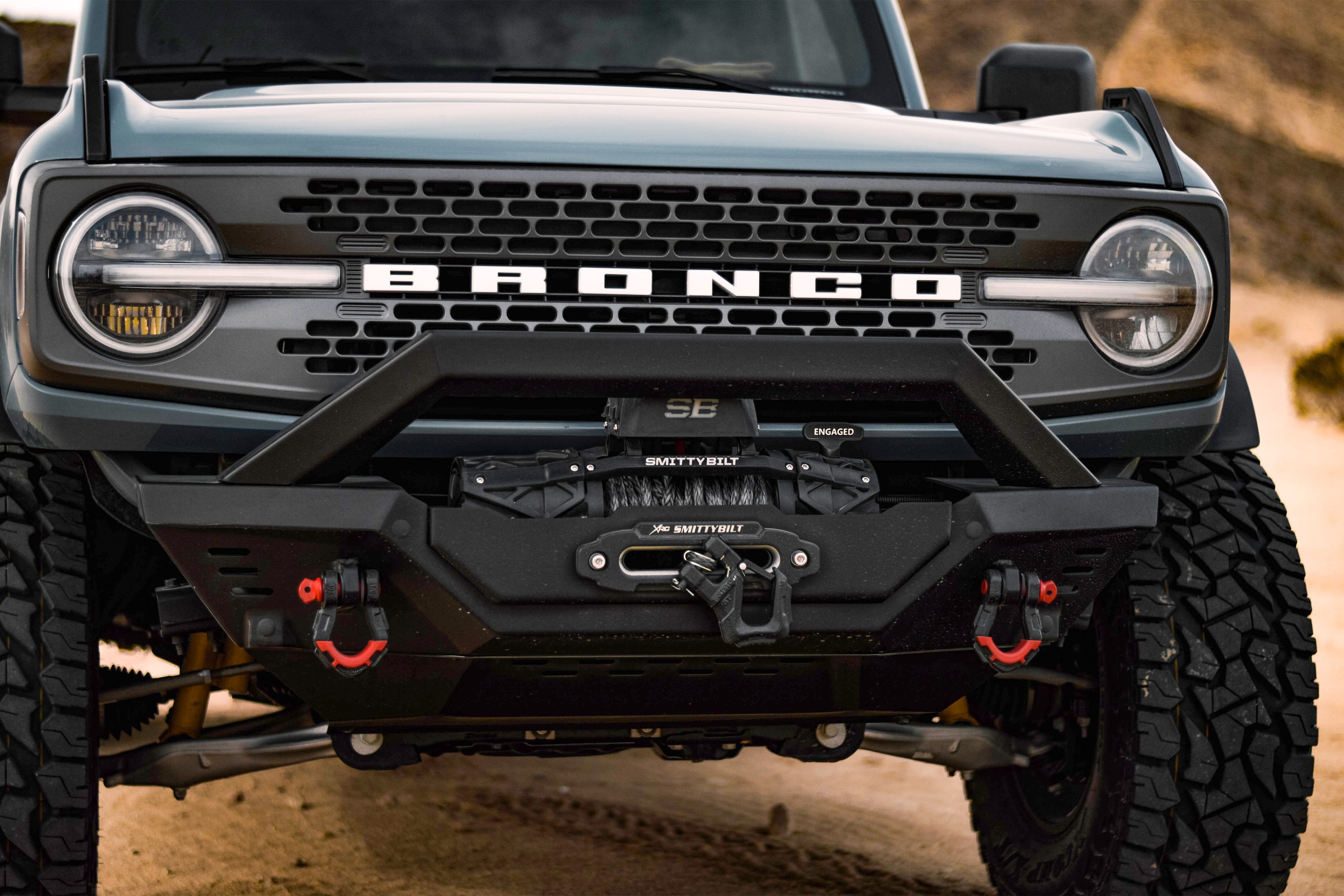 Attica 4x4 2021-2024 Ford Bronco Terra Series Front Bumper