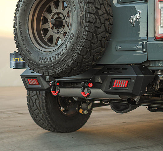 Attica 4x4 2021-2024 Ford Bronco Terra Series Rear Bumper
